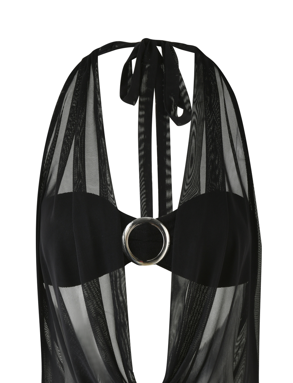MAKENA TWO-PIECE DRESS - BLACK