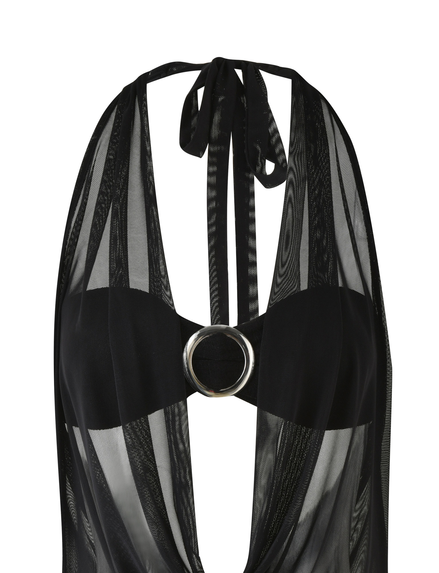 MAKENA TWO-PIECE DRESS - BLACK
