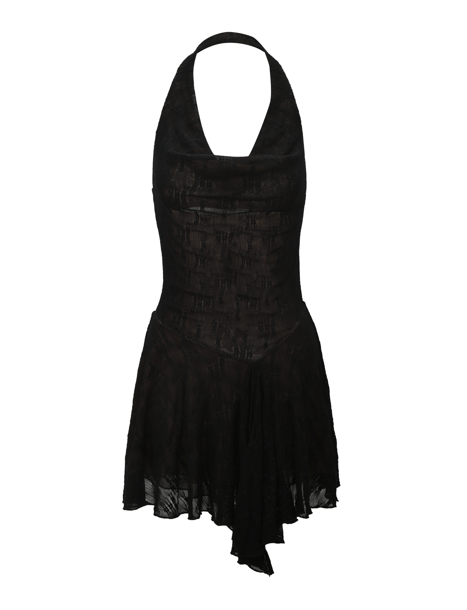 FIORELLA DRESS - BLACK LACE