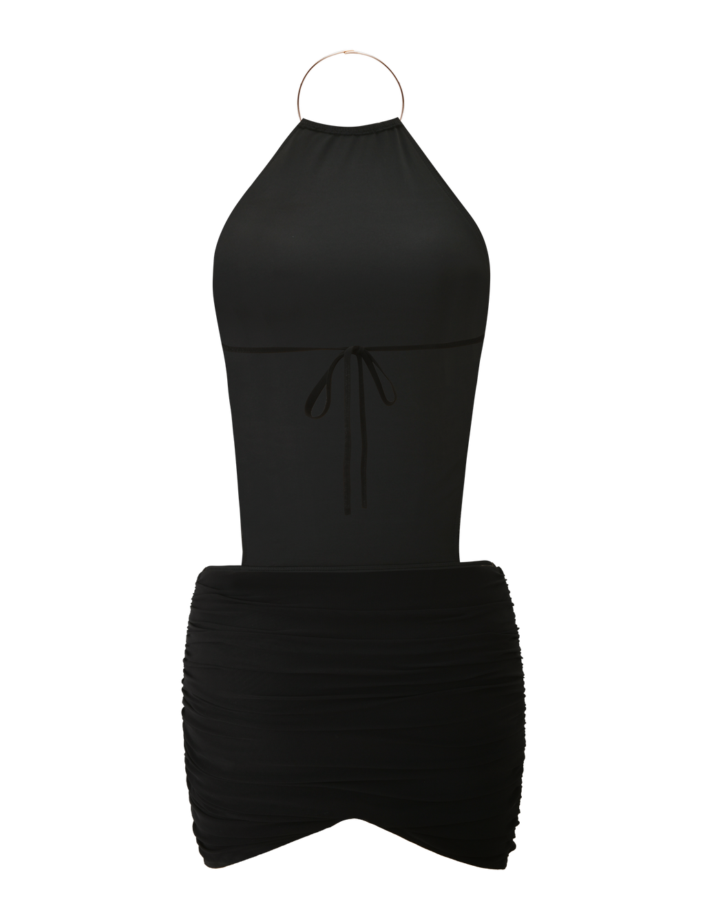 EVANNA MINI DRESS - BLACK