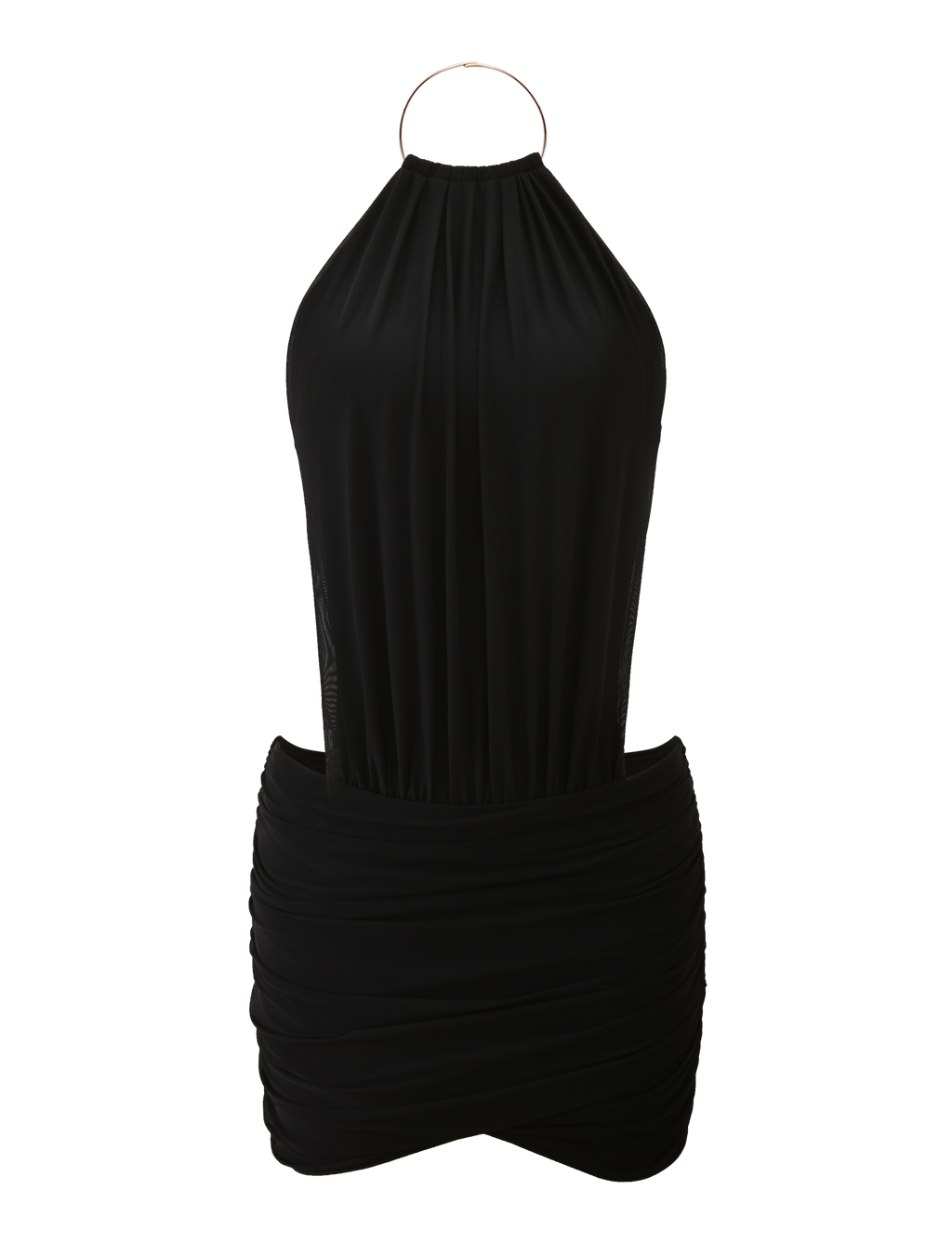 EVANNA MINI DRESS - BLACK