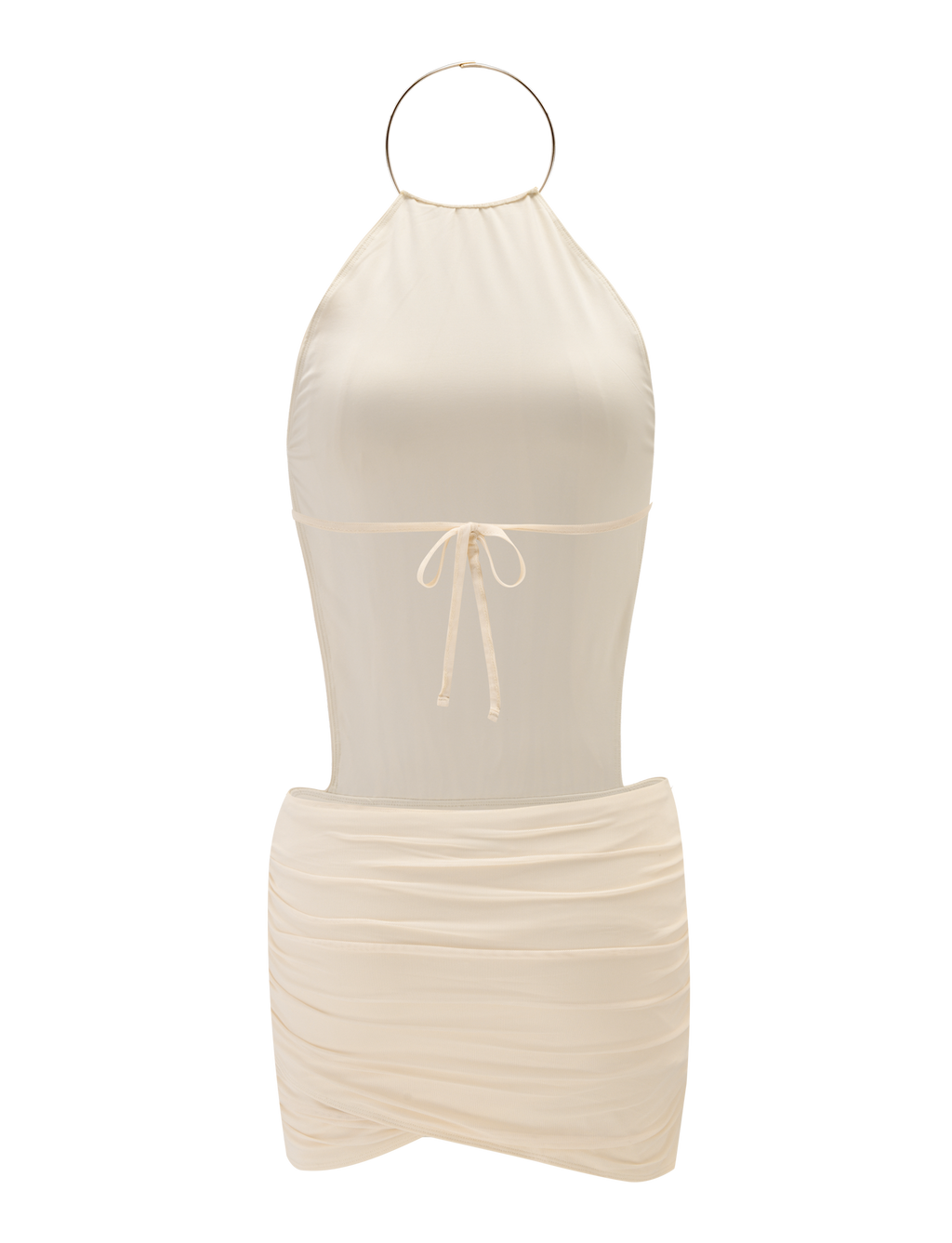 EVANNA MINI DRESS - IVORY