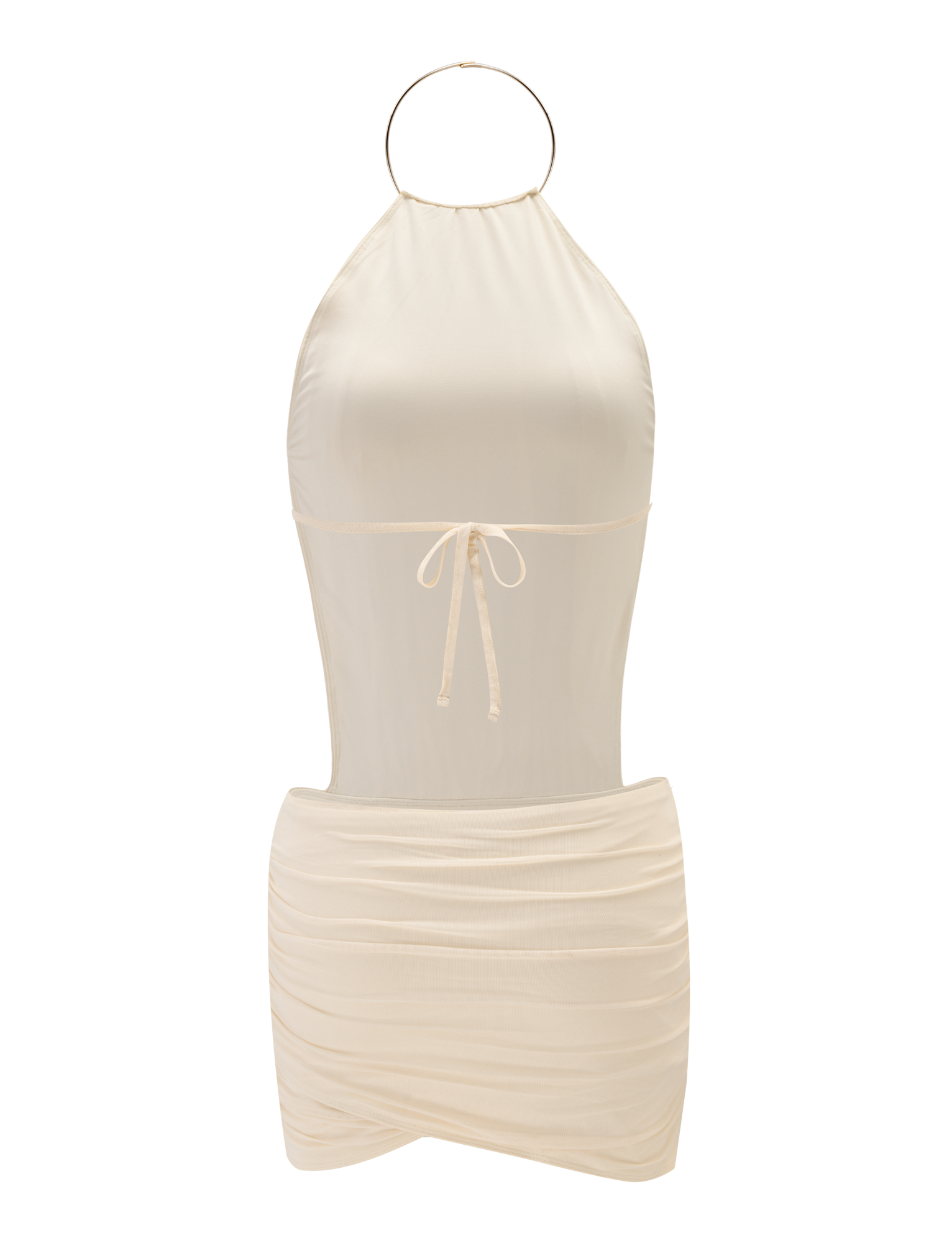 EVANNA MINI DRESS - IVORY