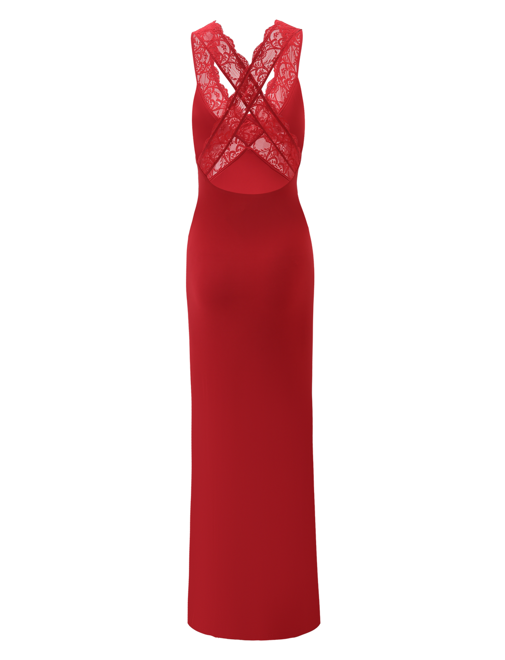 SERAPHINE MAXI DRESS - RED
