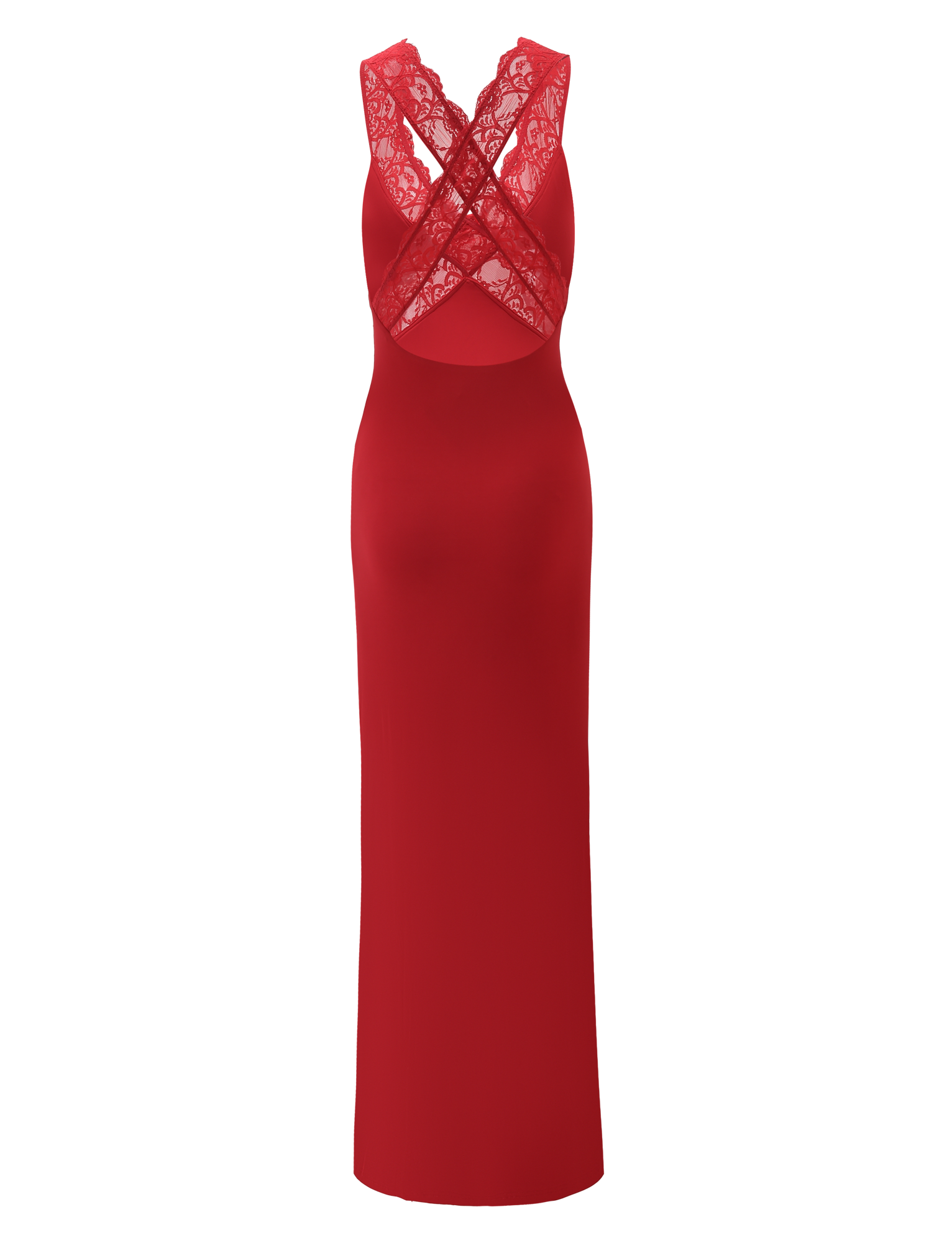 SERAPHINE MAXI DRESS - RED