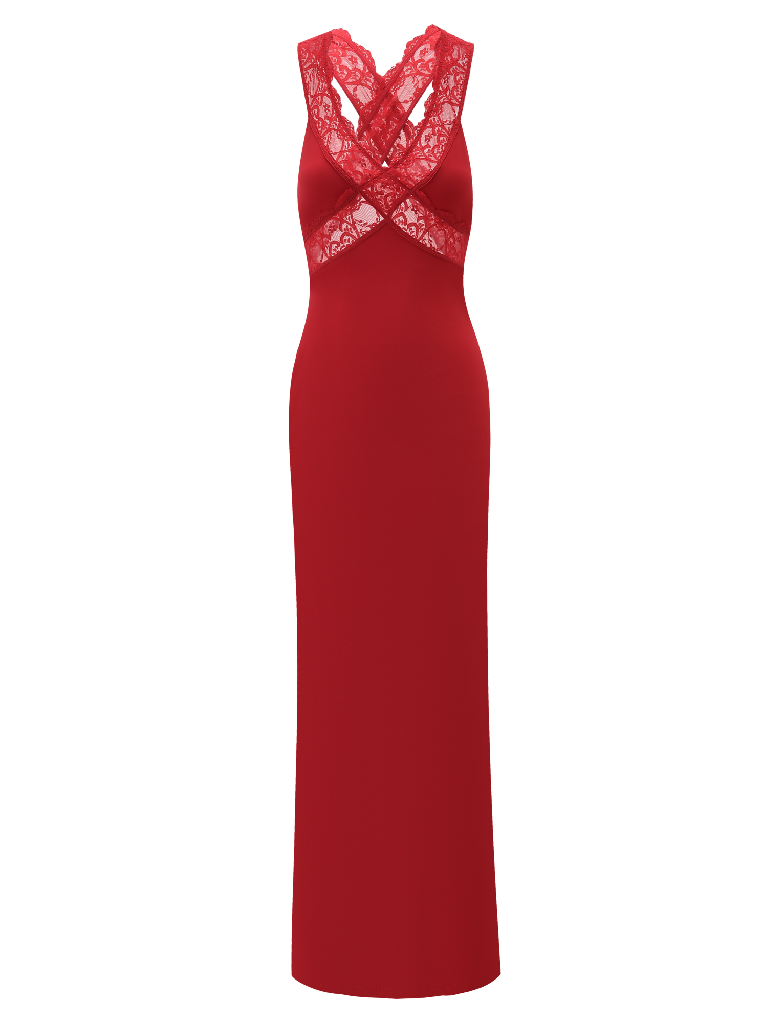 SERAPHINE MAXI DRESS - RED