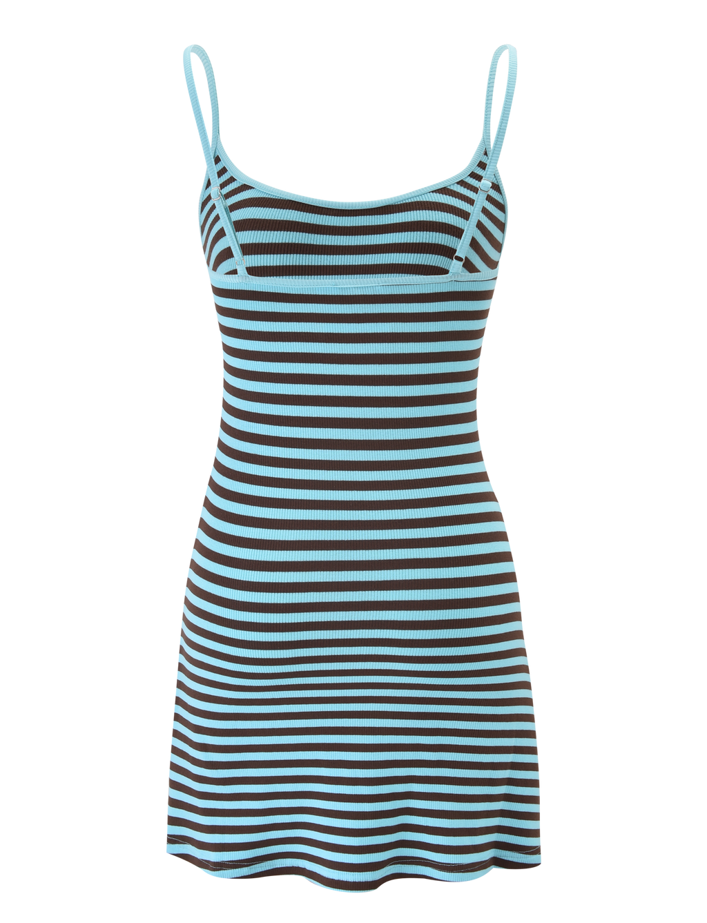 CELESTE MINI DRESS - BLUE STRIPE