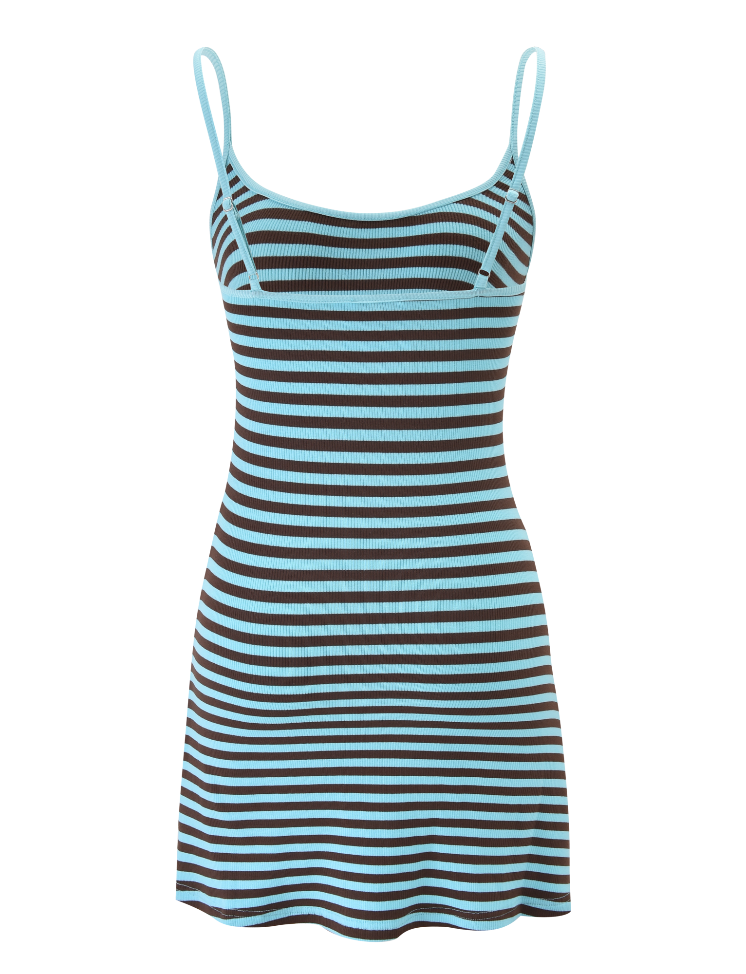 CELESTE MINI DRESS - BLUE STRIPE