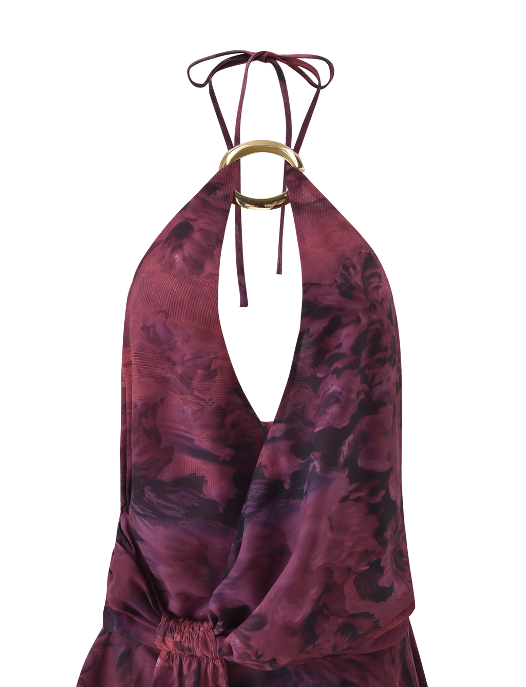 INDIGO MINI DRESS 2.0 - BURGUNDY ROMANTICA