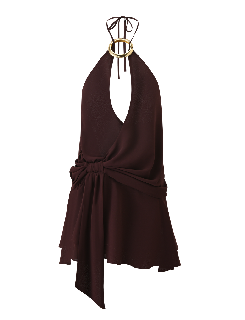 INDIGO MINI DRESS 2.0 - CHOCOLATE