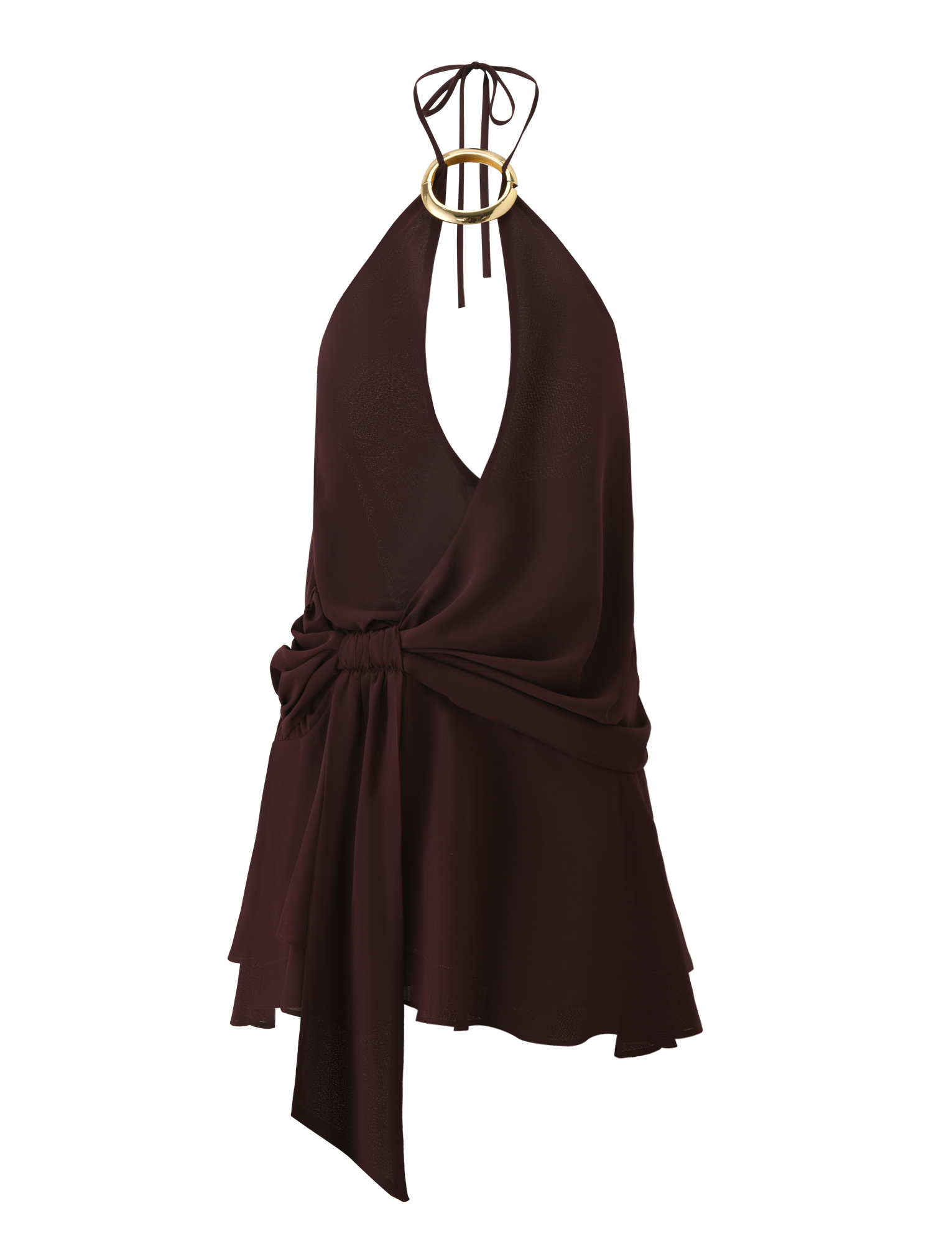INDIGO MINI DRESS 2.0 - CHOCOLATE