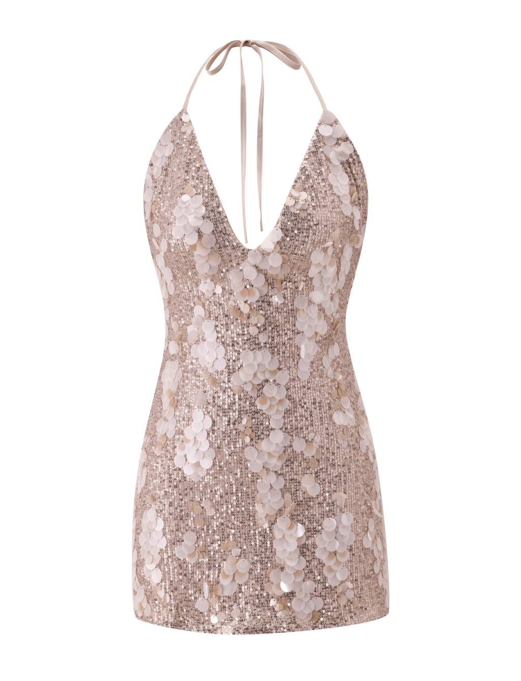 ZANA MINI DRESS - GOLD