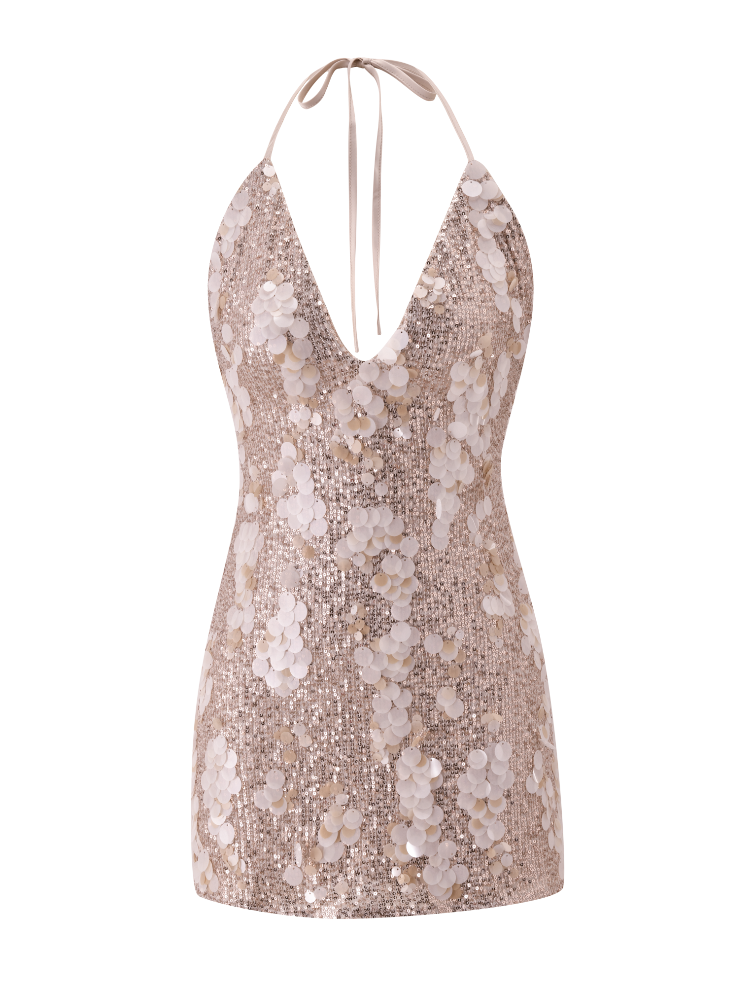 ZANA MINI DRESS - GOLD