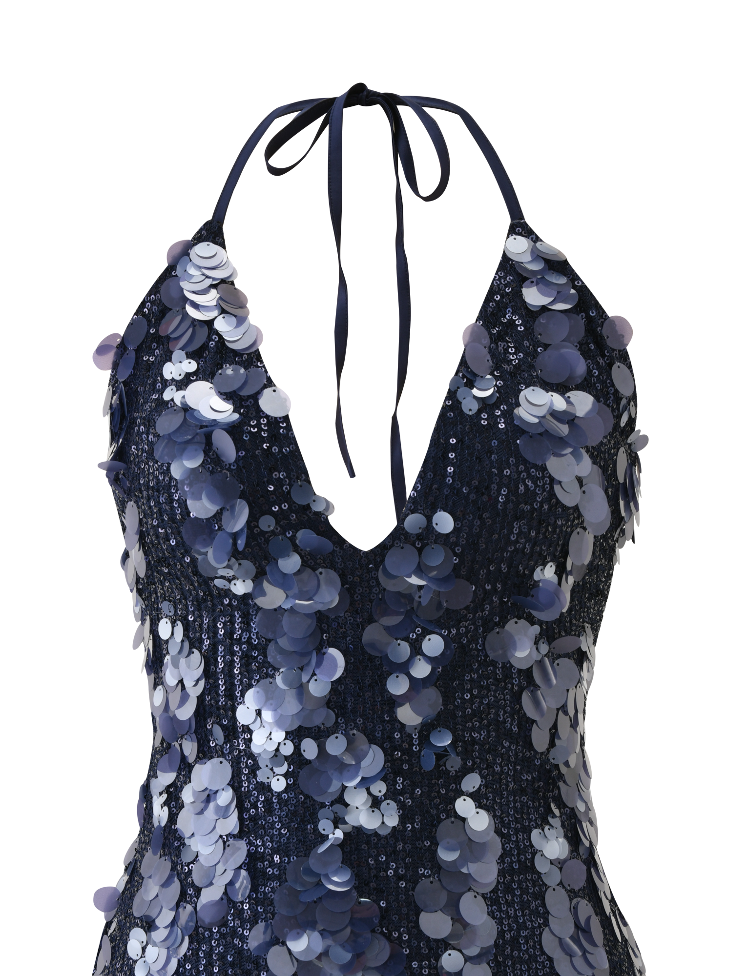 ZANA MINI DRESS - NAVY SEQUIN
