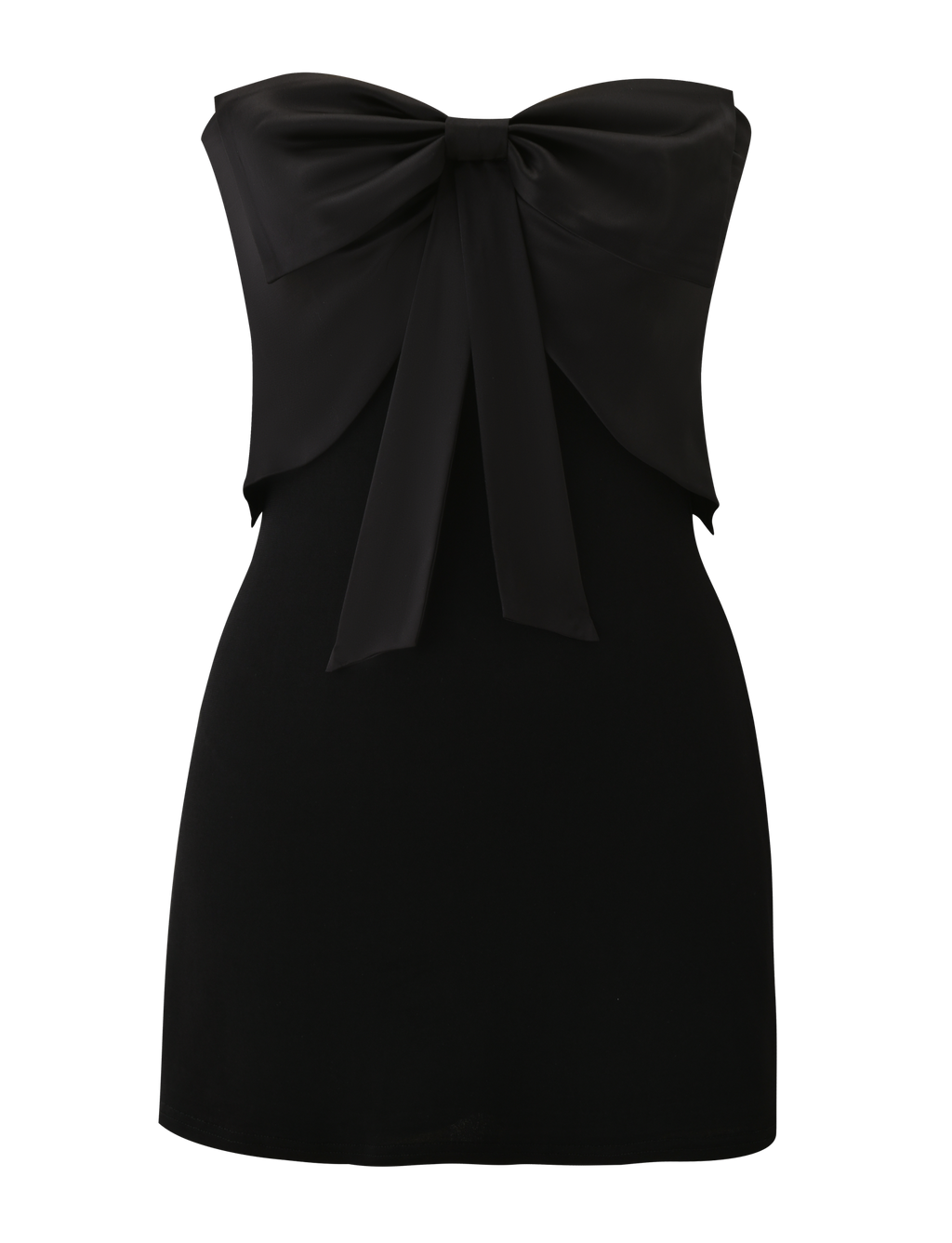 GROVE MINI DRESS - BLACK