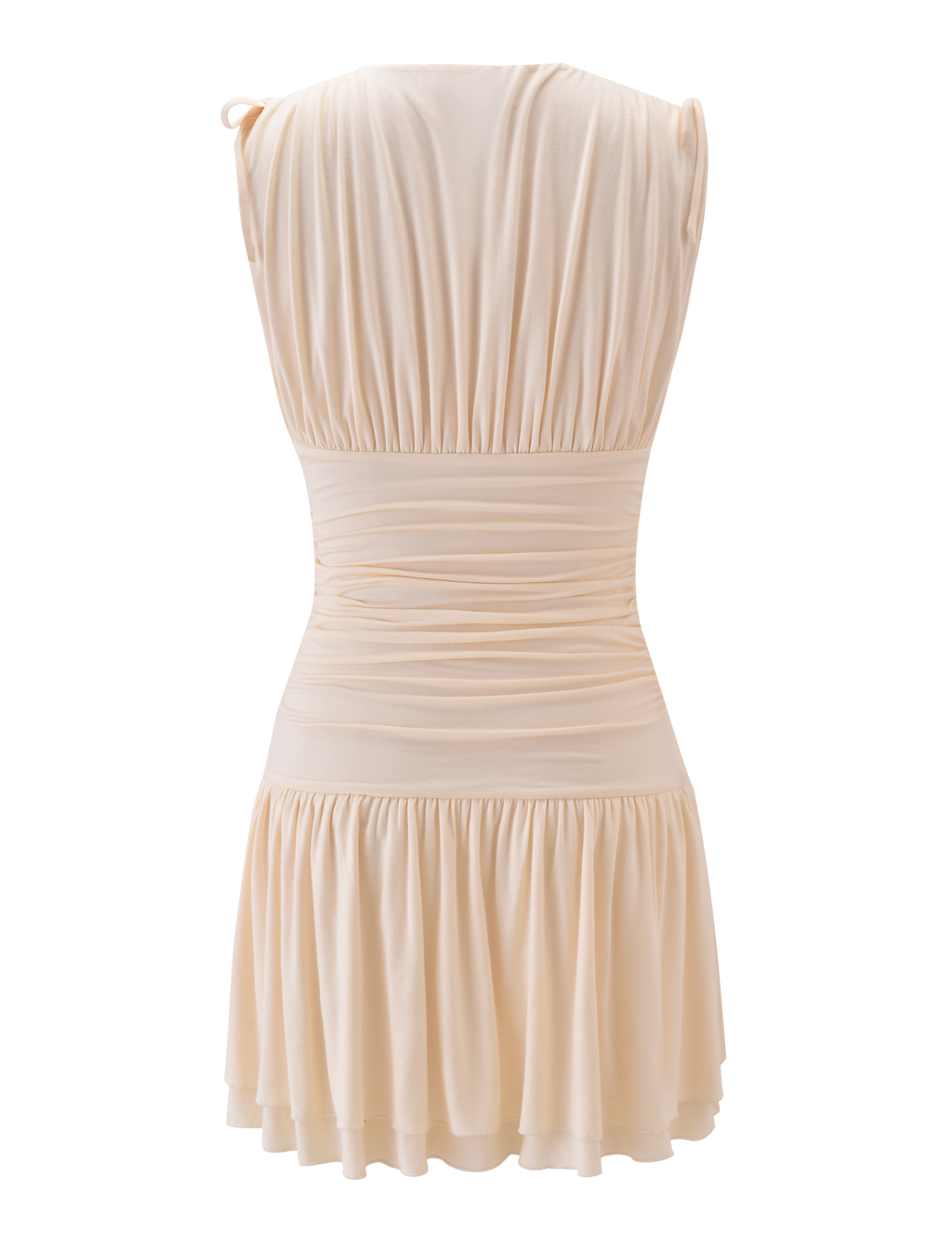 HALONA MINI DRESS - CREAM