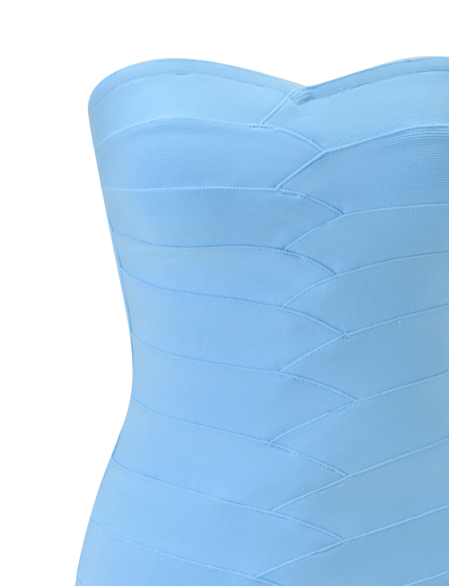 NIYA BANDAGE DRESS - BLUE