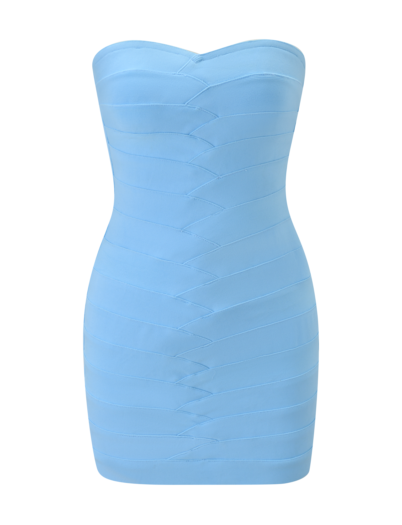 NIYA BANDAGE DRESS - BLUE
