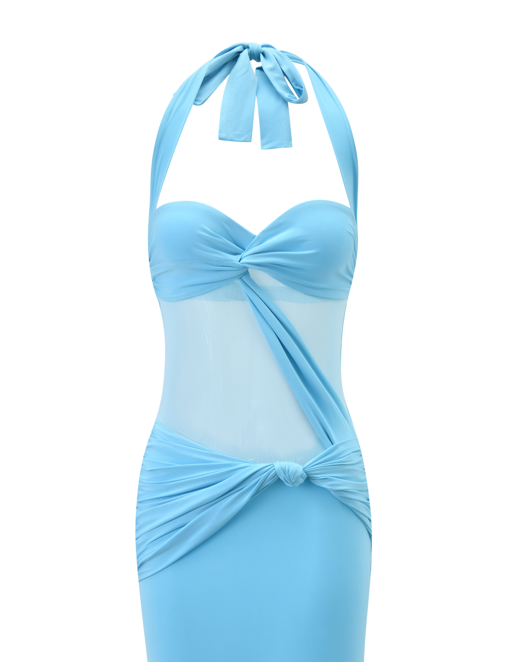 DAPHNIA DRESS - AQUA