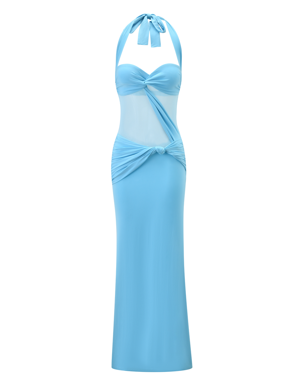DAPHNIA DRESS - AQUA