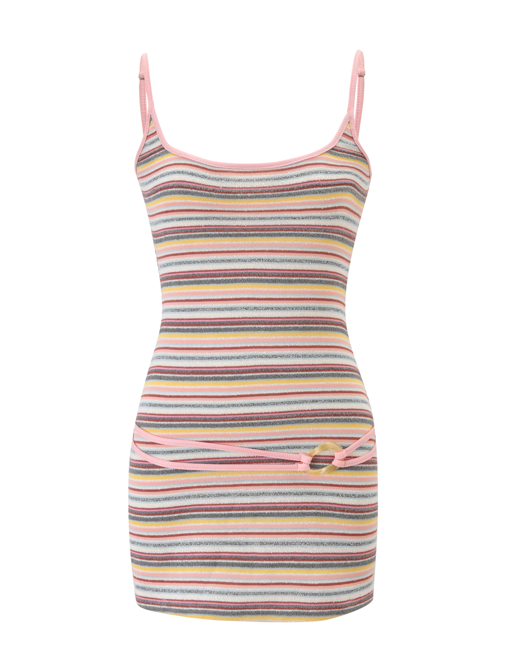 CELESTE MINI DRESS - MULTISTRIPE