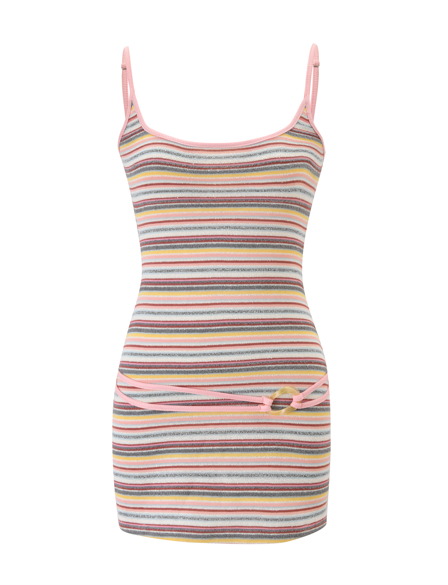 CELESTE MINI DRESS - MULTISTRIPE