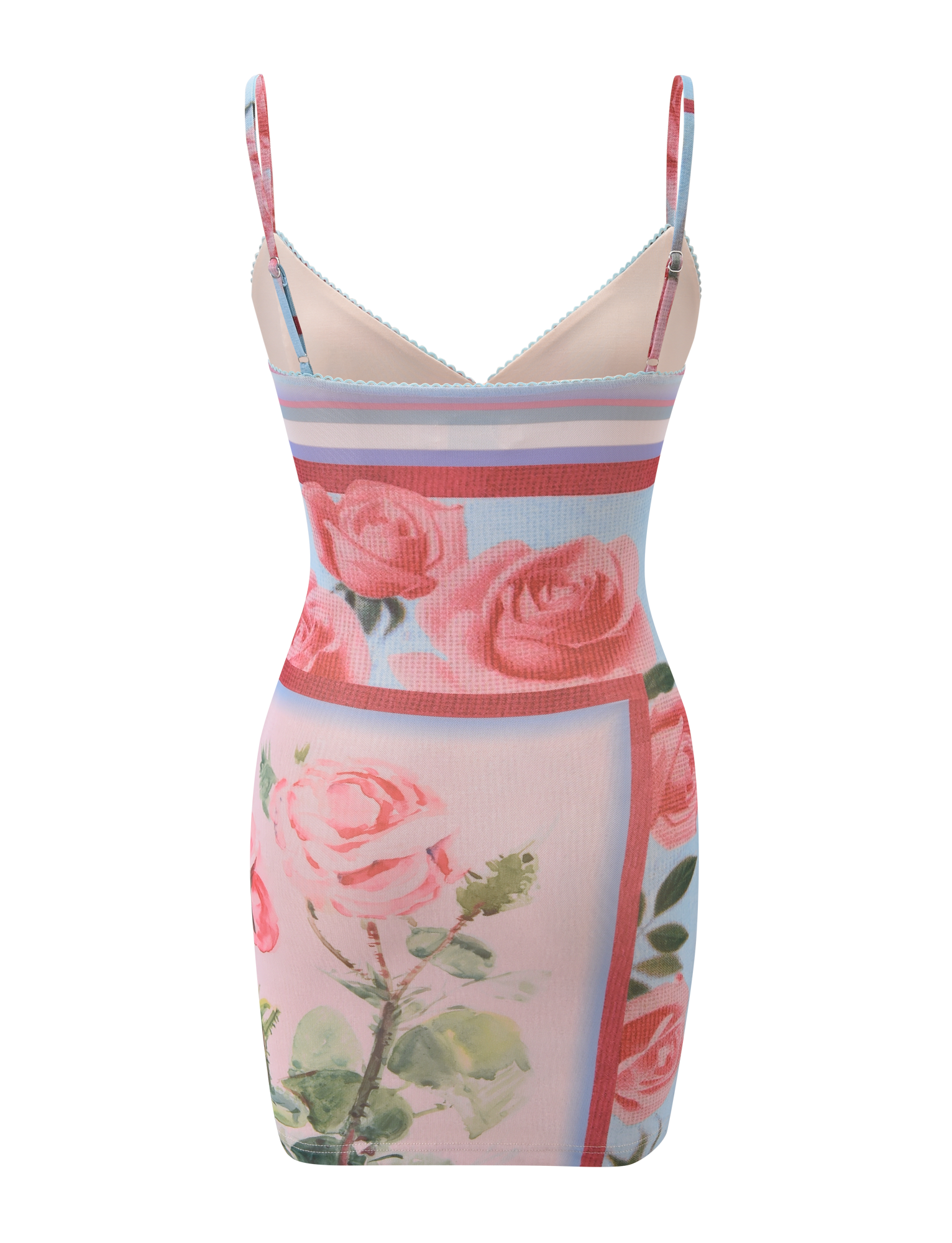 JULIANNA MINI DRESS - POSTCARD FLORAL