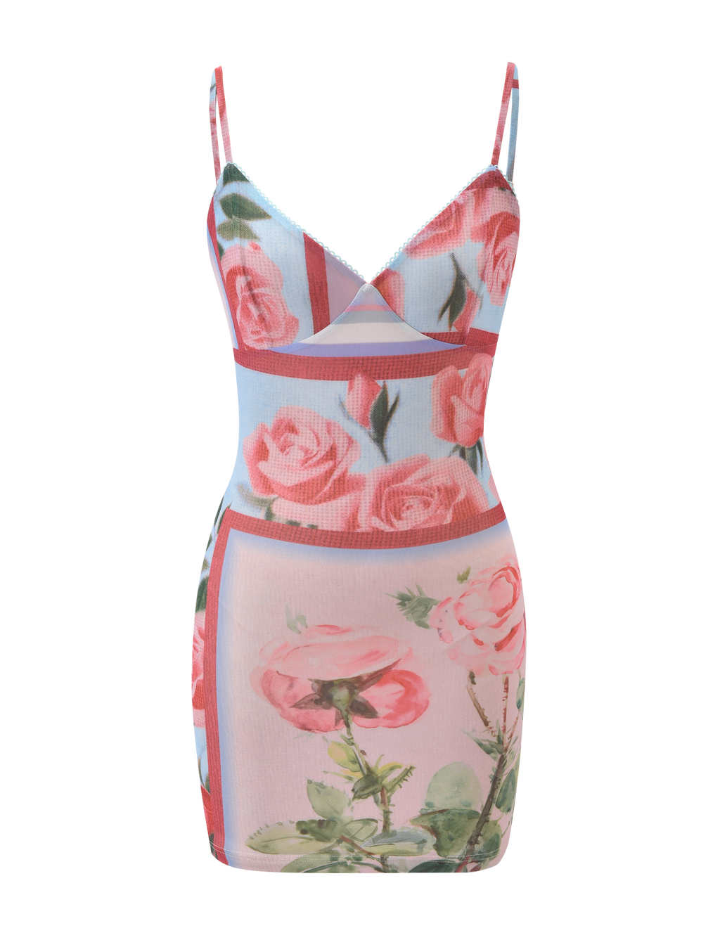 JULIANNA MINI DRESS - POSTCARD FLORAL
