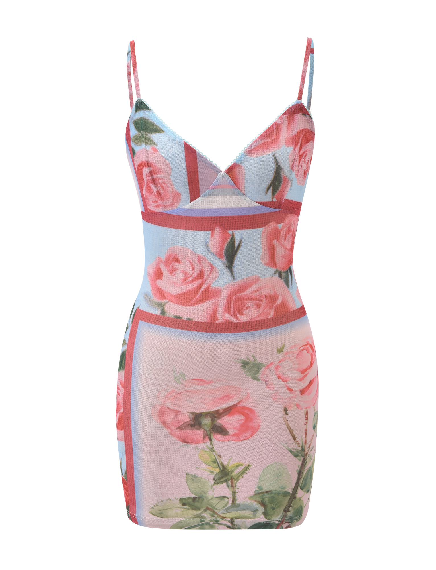 JULIANNA MINI DRESS - POSTCARD FLORAL