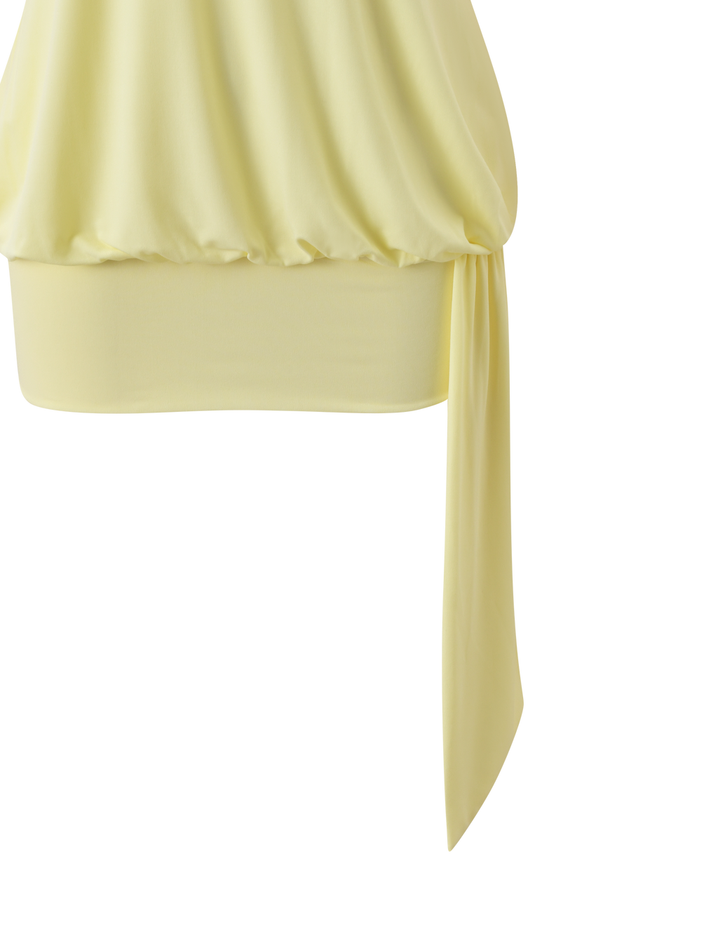 RAVENNA MINI DRESS - BUTTER YELLOW