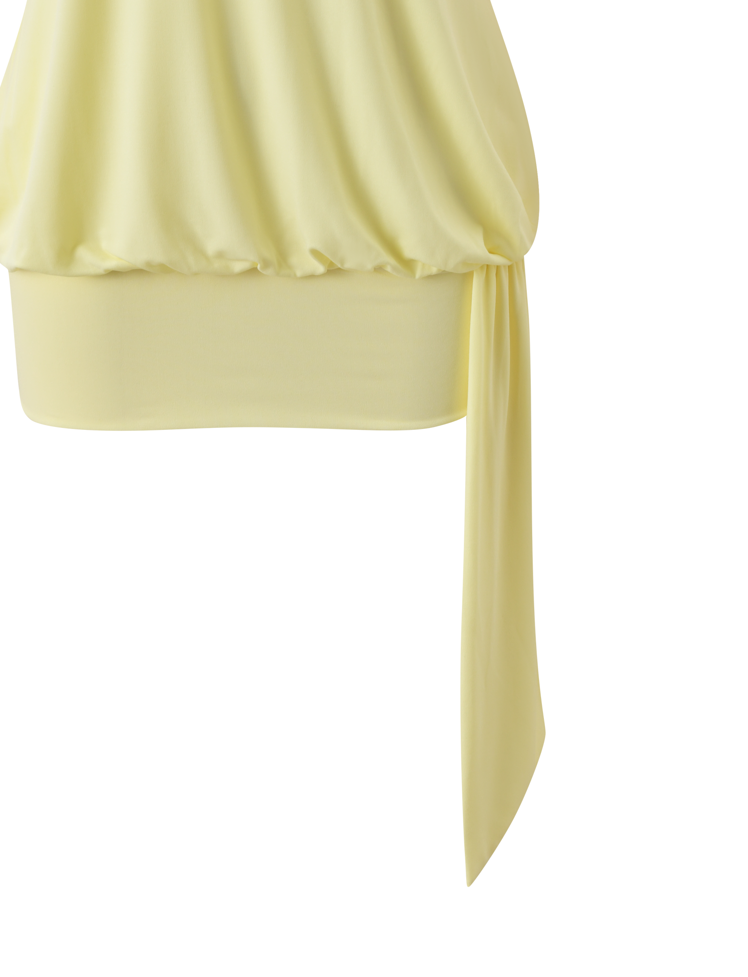 RAVENNA MINI DRESS - BUTTER YELLOW