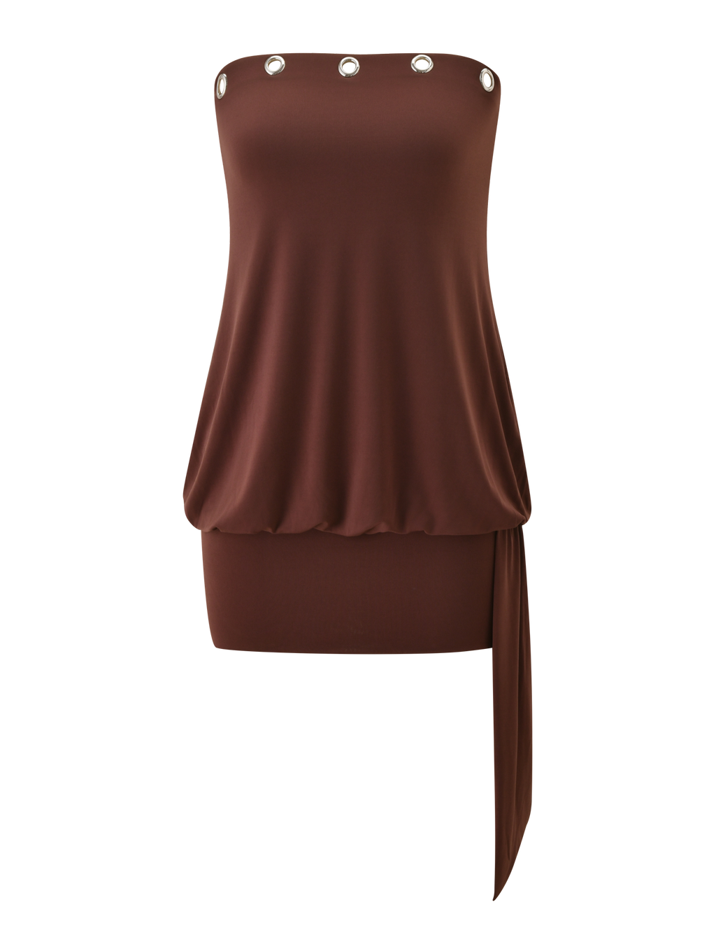 RAVENNA DRESS - MILK CHOCOLATE