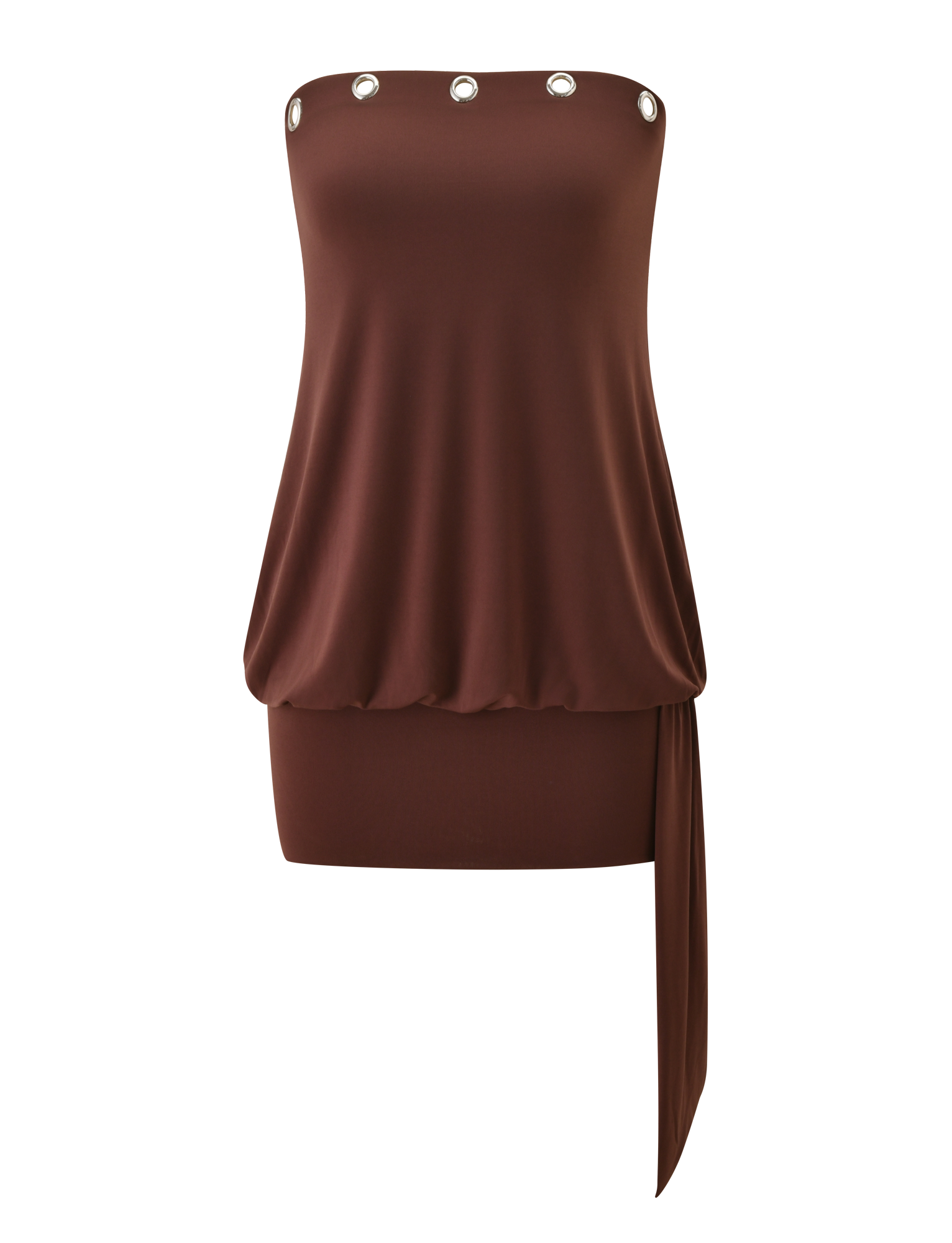RAVENNA DRESS - MILK CHOCOLATE