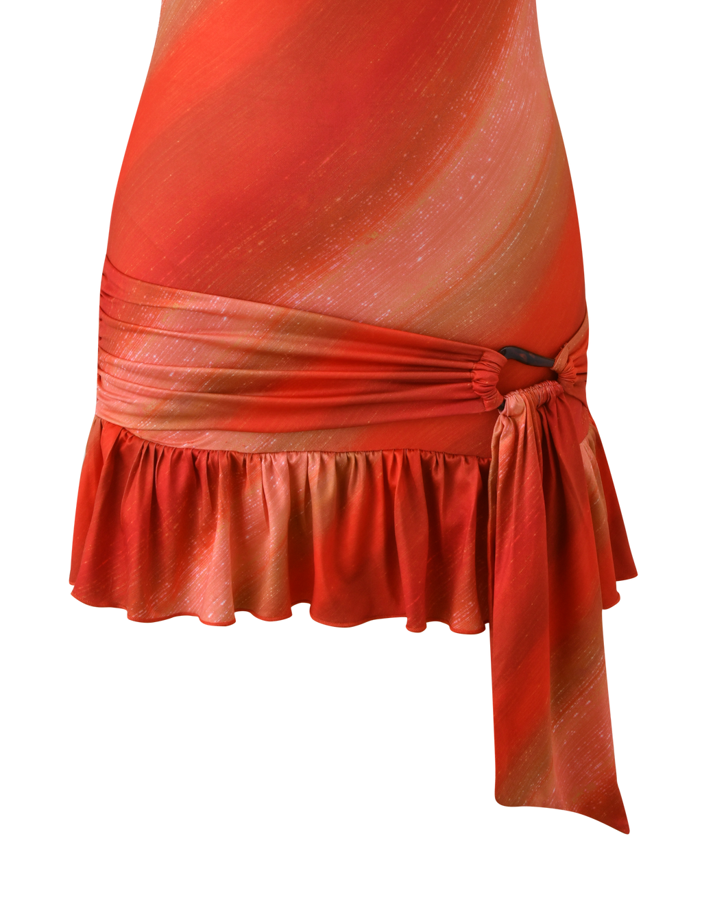 HAELO MINI DRESS - SUNRISE GLITTER STRIPE