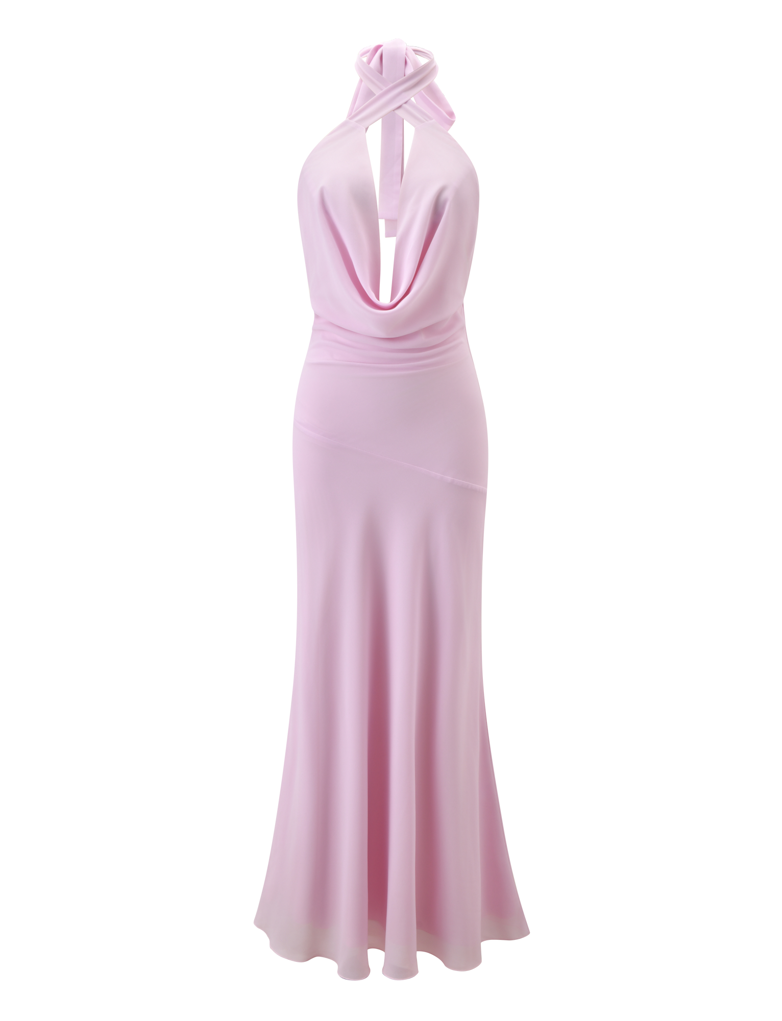 ZYLA MAXI DRESS - BABY PINK