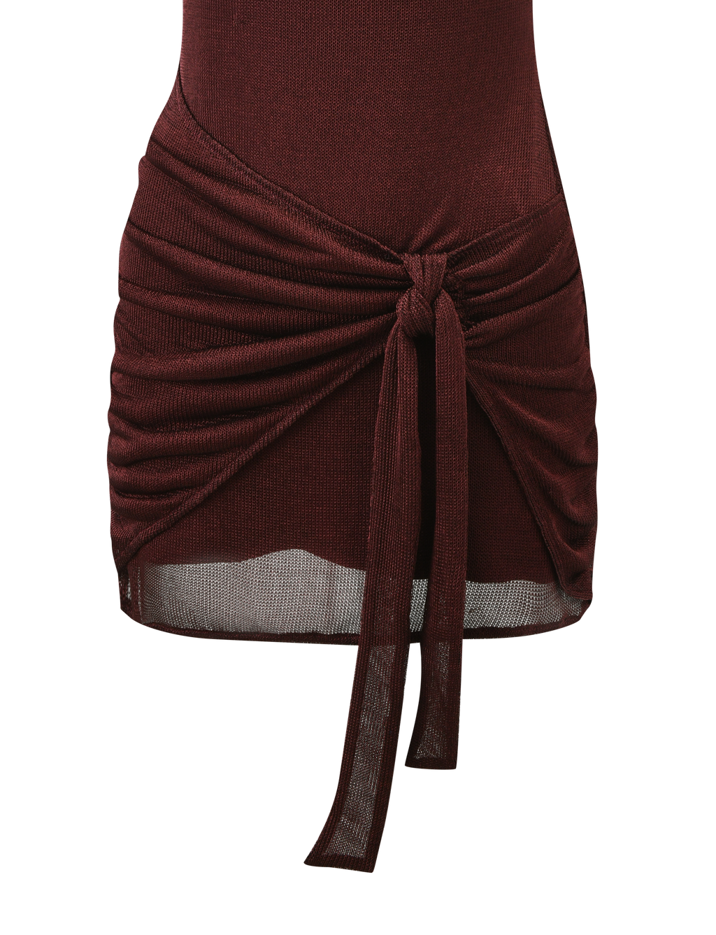 AZELMA DRESS - BROWN