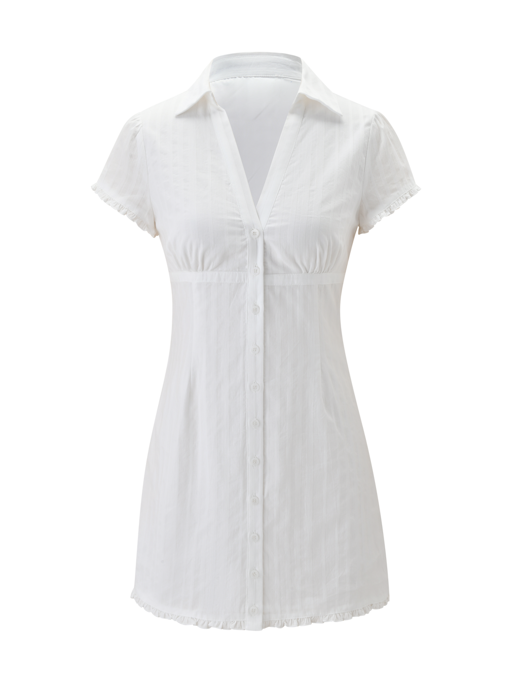 VALERIE MINI DRESS - WHITE