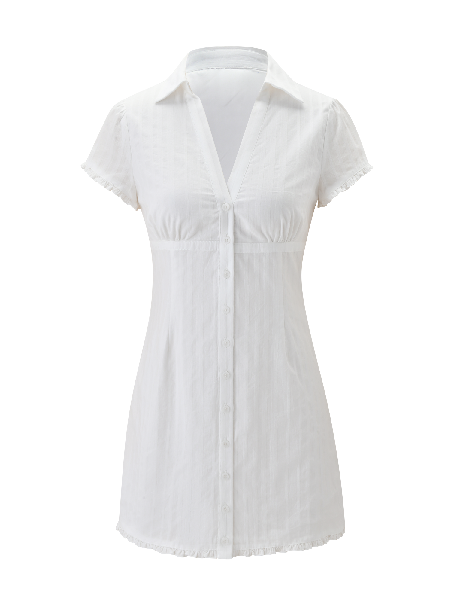 VALERIE MINI DRESS - WHITE