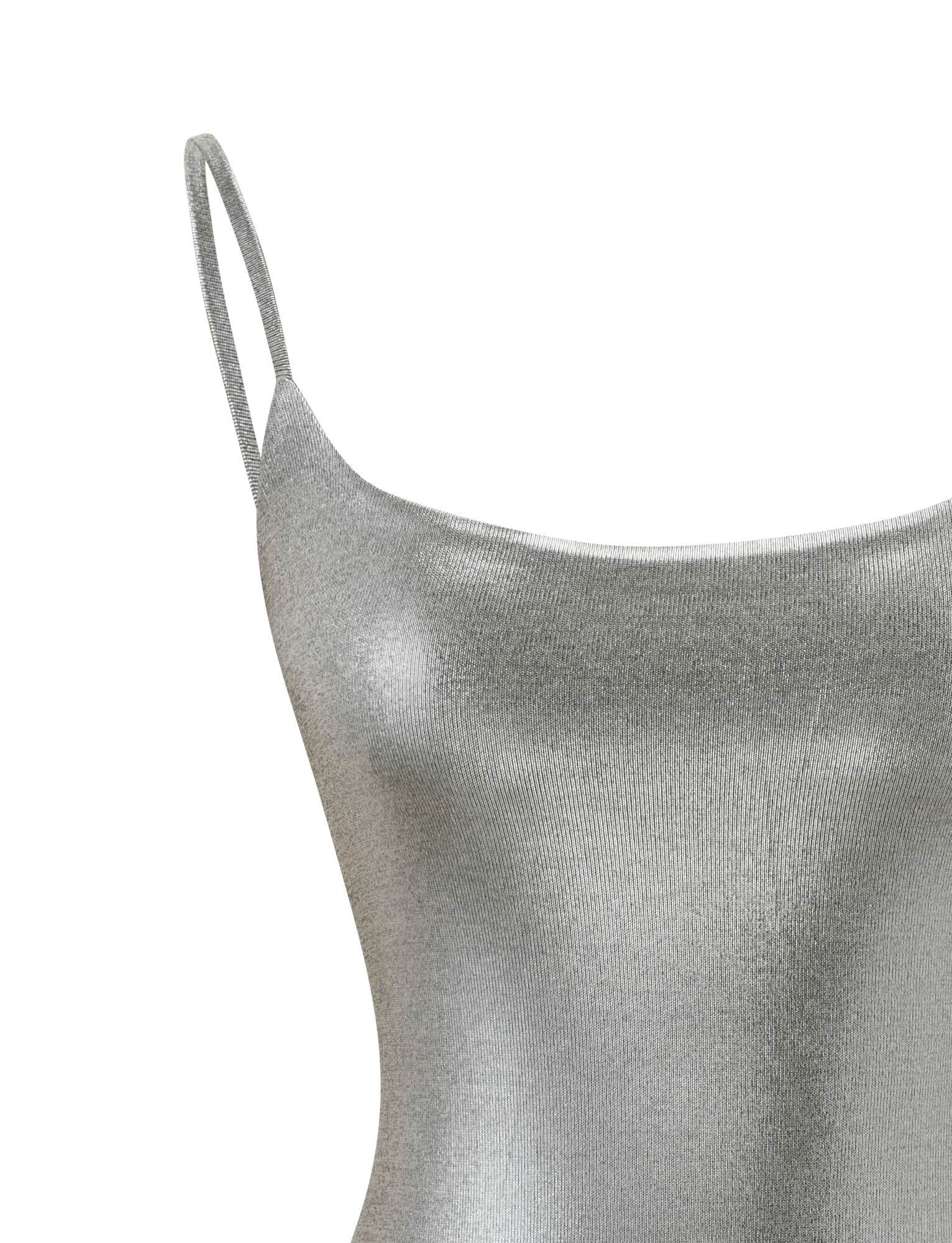 MINERVA MINI DRESS 2.0 - LIQUID SILVER