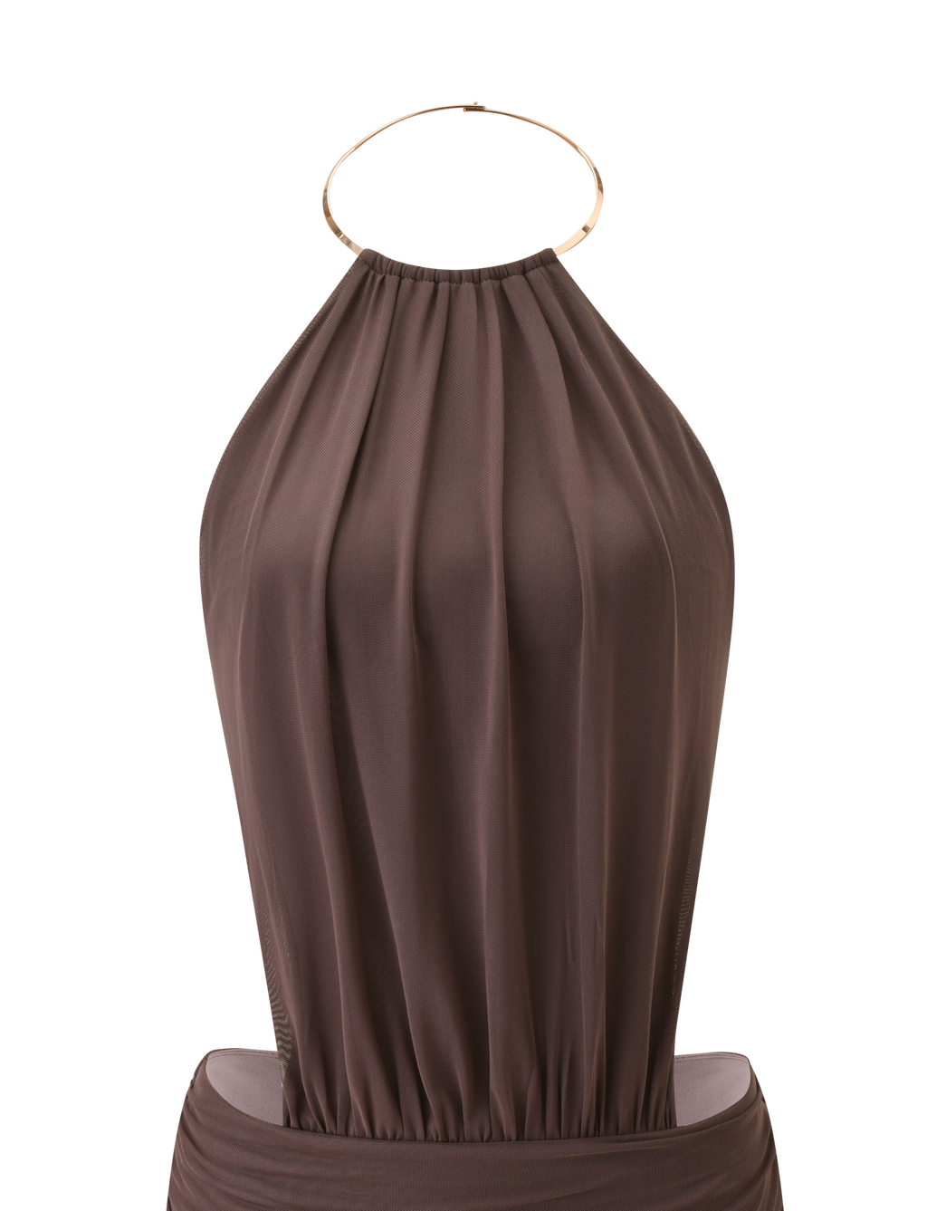 EVANNA MINI DRESS - MOCHA