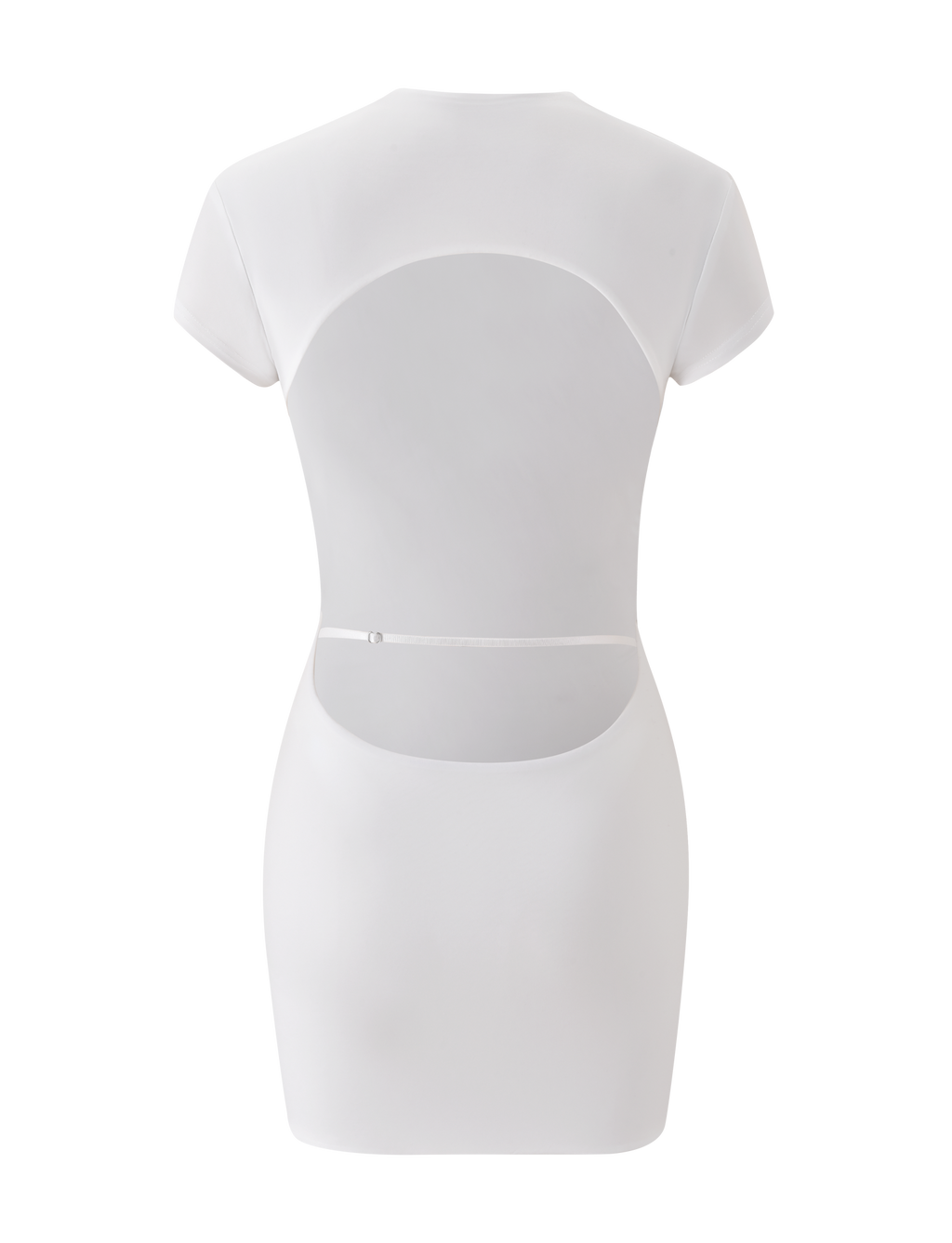 EMILY MINI DRESS - WHITE