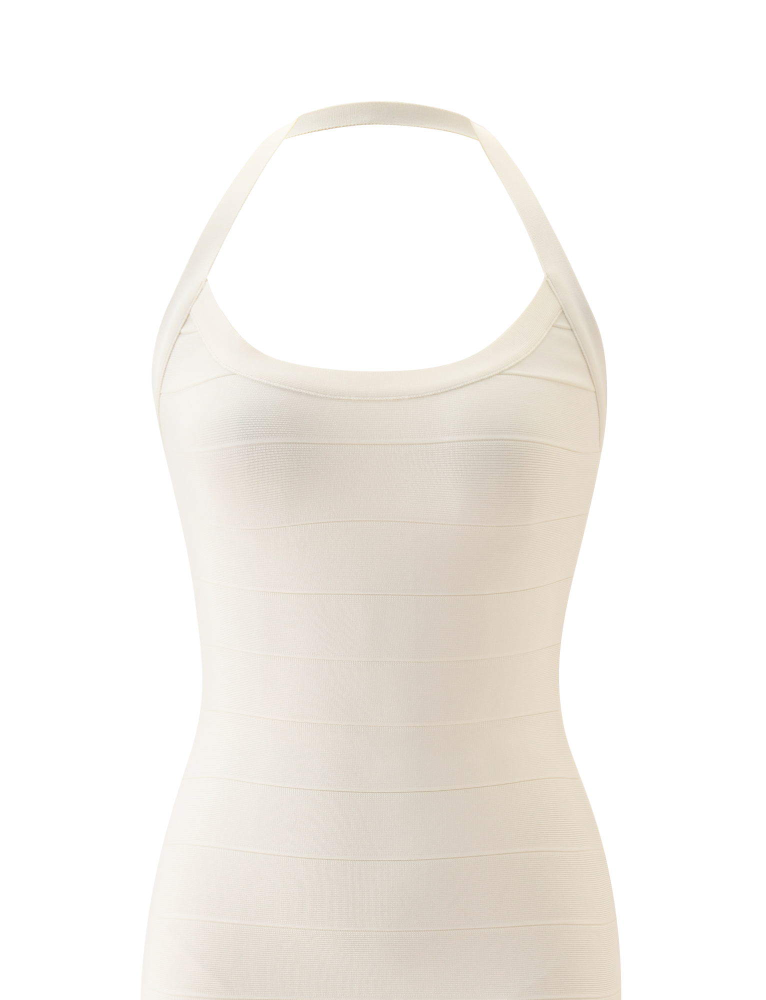 DEE BANDAGE MIDI DRESS - CREAM
