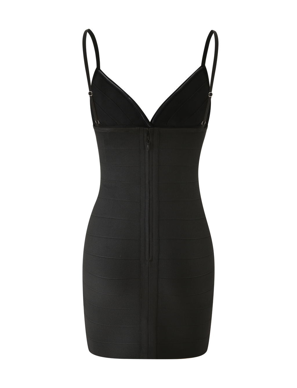 WEN BANDAGE MINI DRESS - BLACK