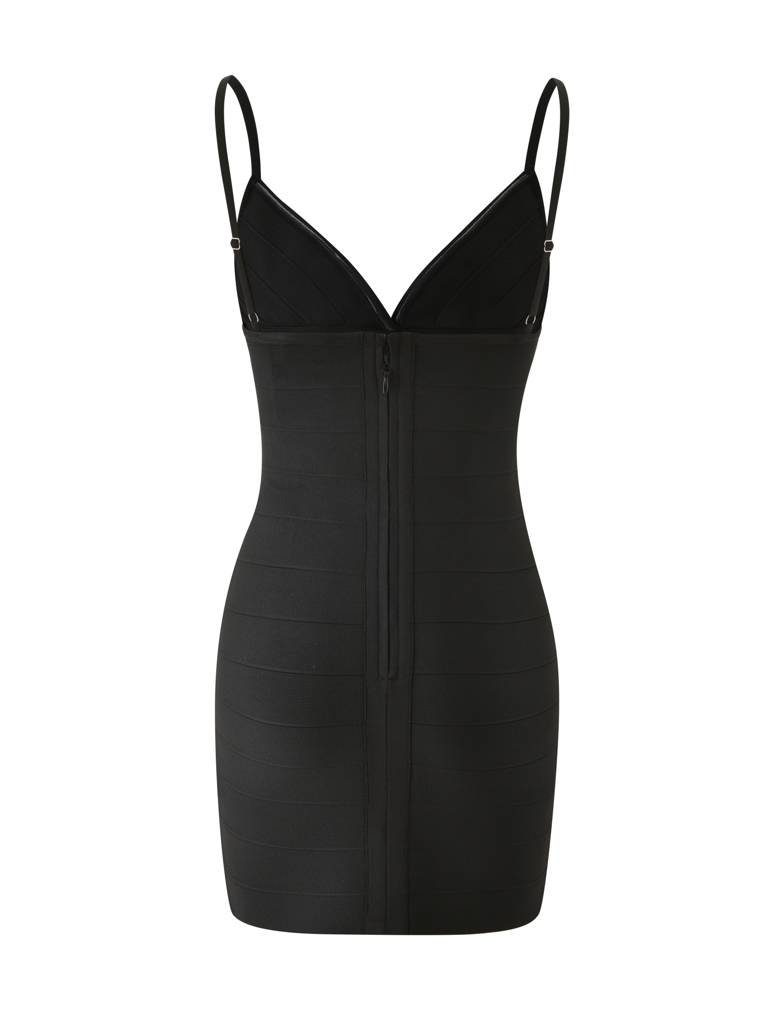 WEN BANDAGE MINI DRESS - BLACK