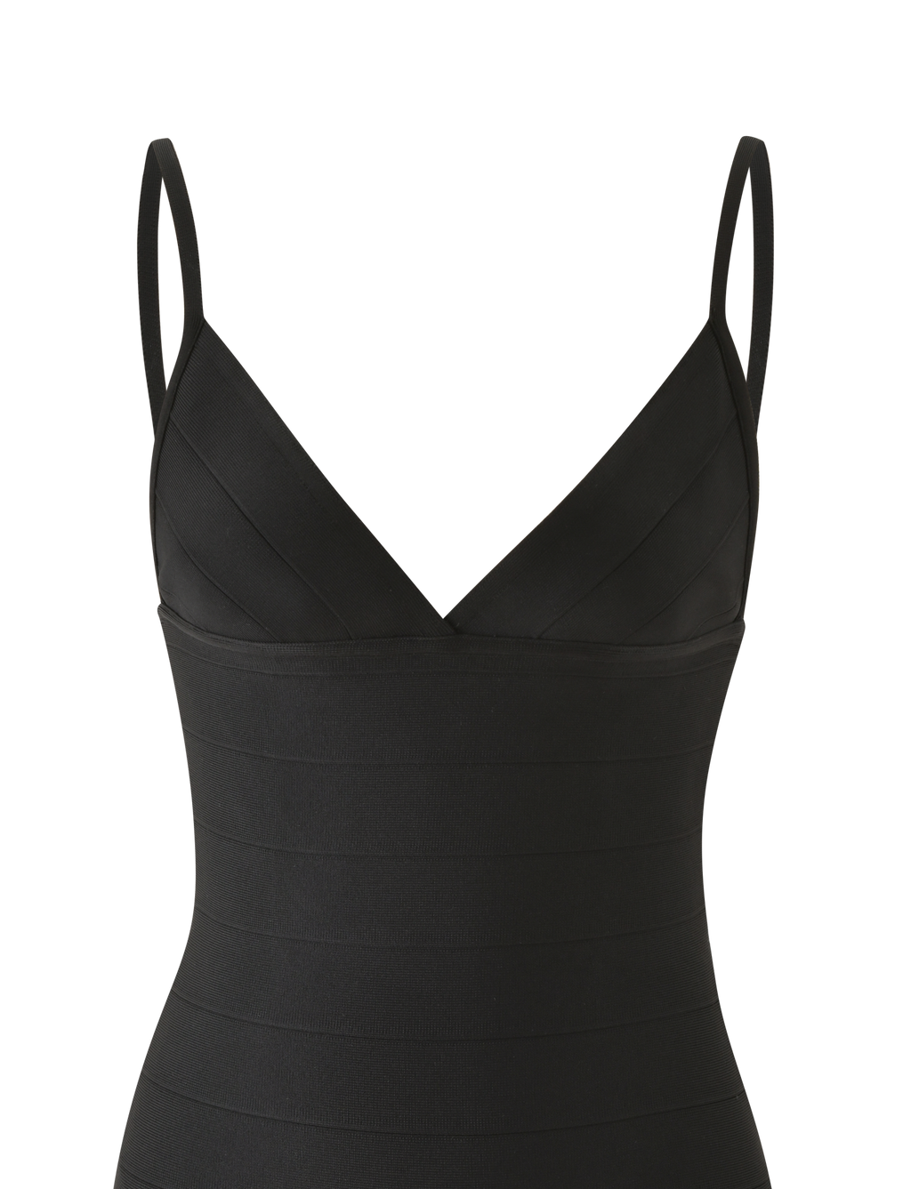 WEN BANDAGE MINI DRESS - BLACK