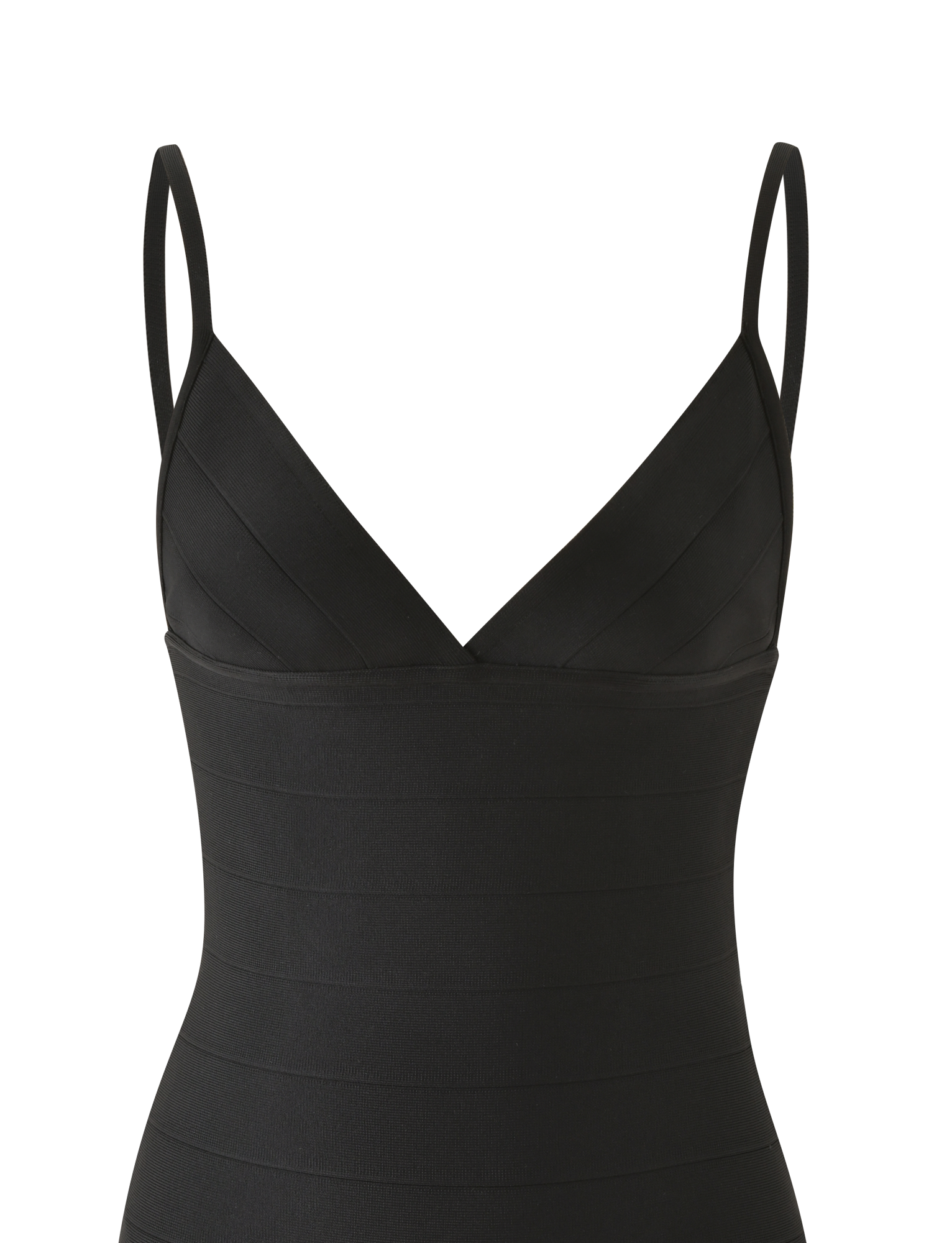 WEN BANDAGE MINI DRESS - BLACK