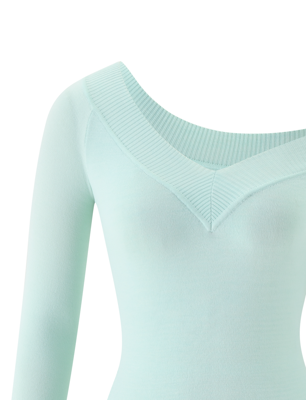 PARKER KNIT DRESS - MINT GREEN