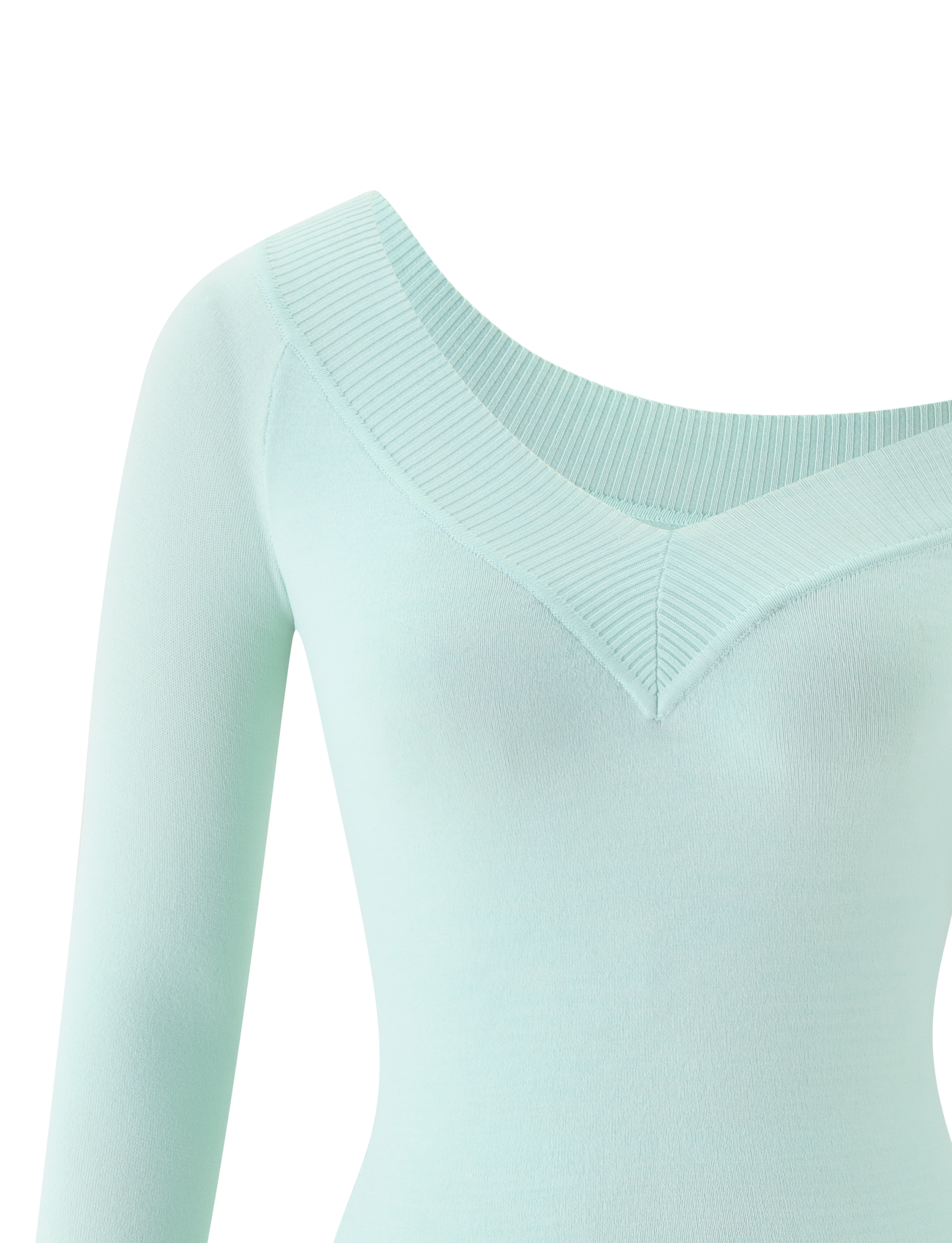 PARKER KNIT DRESS - MINT GREEN