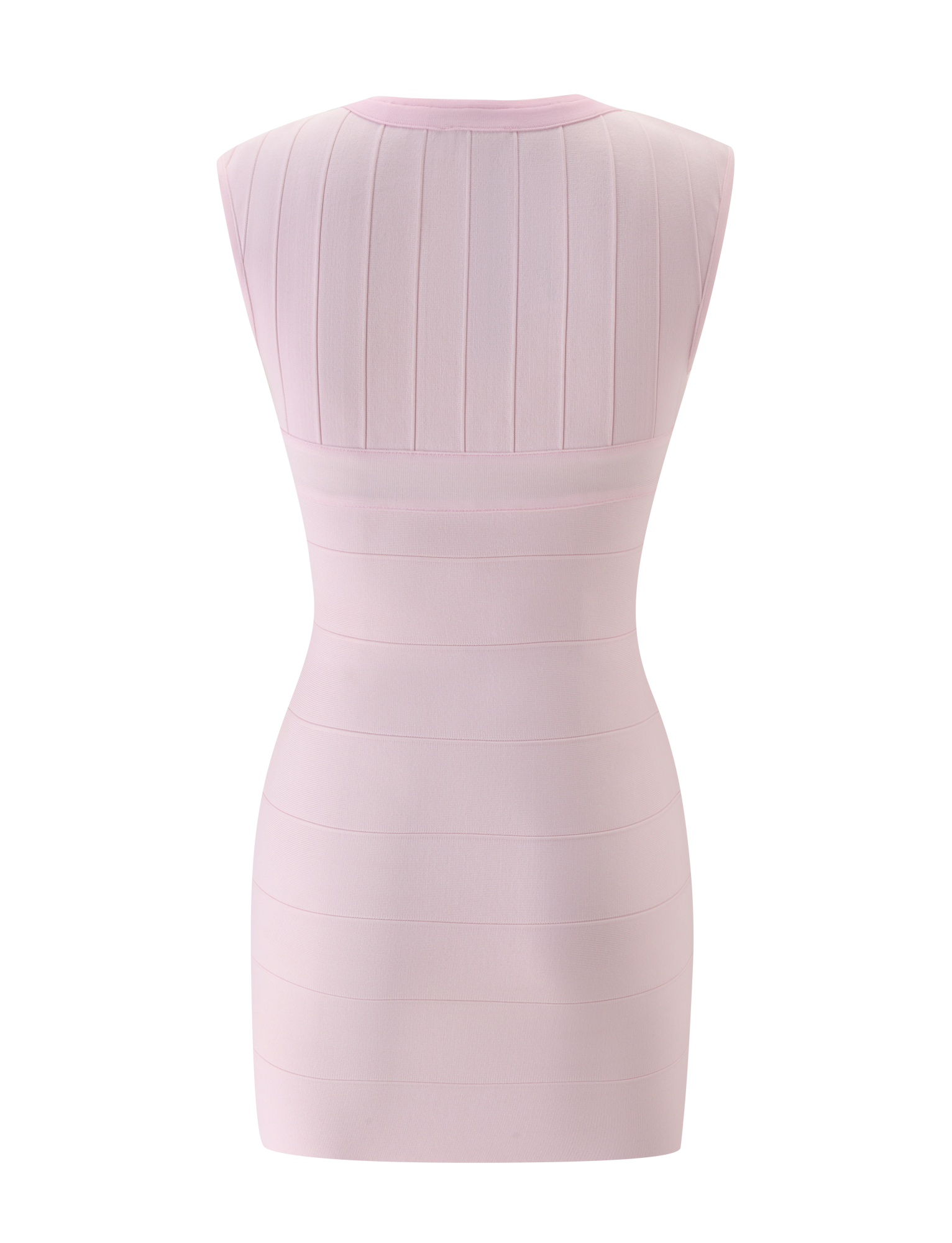 EMBER MINI BANDAGE DRESS - BABY PINK
