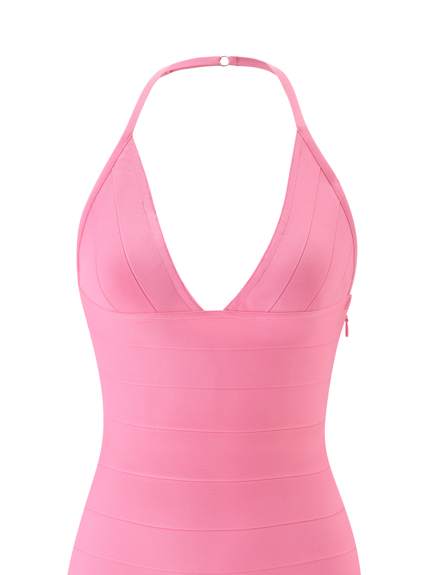 NYX MINI BANDAGE DRESS - CANDY PINK